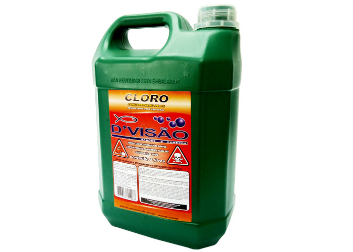 CLORO DIVISÃO PARA LIMPEZA DE PISCINA - 5L